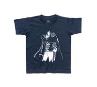 T-shirt bambino CAPITAN pirata Arcadia Jolly Roger teschio bandiera