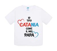 T-shirt bambino Io tifo Cagliari Manica Corta (3/4 anni)