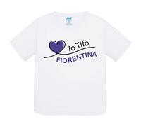 T-Shirt bambino Io tifo Fiorentina idea regalo maglietta tshirt