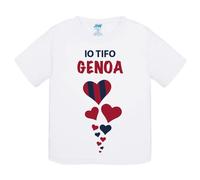 T-Shirt bambino Io tifo il Genoa idea regalo maglietta tshirt