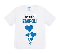 T-Shirt bambino Io tifo l'Empoli idea regalo maglietta tshirt