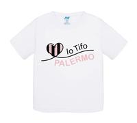 T-Shirt bambino Io tifo Palermo idea regalo maglietta tshirt