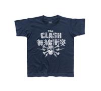 T-shirt bambino Japan Skull Bones teschio London Calling punk Strummer
