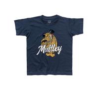 T-Shirt Bambino Muttley 1 And Dick Dastardly - Races Shirt - Linea Classic - 100% Cotone 185 gr/mq Shirt - Linea Classic - 100% Cotone 185 gr/mq (9/11 Anni, Blu)