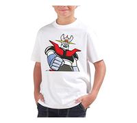 T-Shirt Bambino Ragazzo Cotone Basic Super vestibilità Top qualità - Eagle Fang Karate - Made in Italy (5-6 Anni,Bianca)