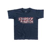 T-shirt bambino Starsky & Hutch logo antichizzato anni 70 Ford Gran Torino Dobey