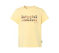 Vaude Bike Lezza Short Sleeve T-shirt Giallo 104 cm Ragazzo Vanilla