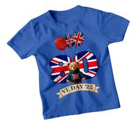 T-shirt bambino VE Day 80th Anniversary 2025 Victory in Europe Celebration...