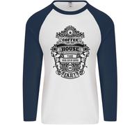 T-Shirt Baseball Lunga Uomo Coffee House