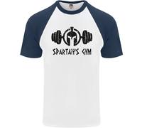 T-Shirt Baseball S/S Da Uomo Spartans