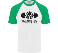 T-Shirt Baseball S/S Da Uomo Spartans