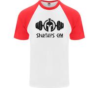 T-Shirt Baseball S/S Da Uomo Spartans