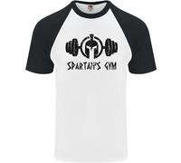 T-Shirt Baseball S/S Da Uomo Spartans