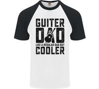 T-Shirt Baseball Uomo "Fathers Day" Cotone Fruit of the Loom