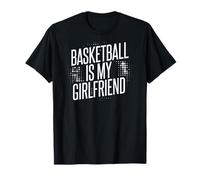 T-shirt Basketball Is My Girlfriend Maglietta