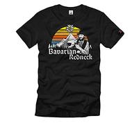 T-shirt Bavarian Redneck Hillbilly Moonshine Teeth Booze Bayern Alpen #38209, Nero , S