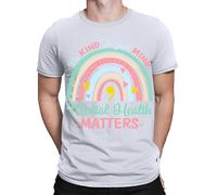 T-shirt Be Kind to Your Mind salute mentale bambini uomo donna #TA-35