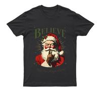 T-shirt Believe Keep The Magic unisex regalo retrò divertente donna vintage...