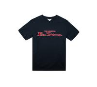 T-shirt Ben Sherman Signature Flock Bleu L