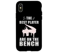 T-shirt «Best Player are on the Bench Piano Player», da donna, da uomo, per bambini Custodia per iPhone X/XS