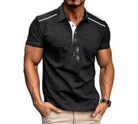 T Shirt Bianca Elegante Vintage Camicia Uomo Estiva Maglia Polo Bottoni al Colletto Angebote Tages Blitzangebote Bianca Estive Polo da Uomo Manica Corta Fit Slim Maglietta Verde L