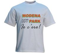 t-shirt bianca uomo donna scritta MODENA PARK IO C'ERO 1 LUGLIO 2017 concerto