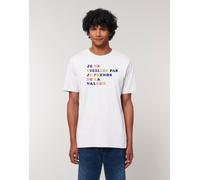 T-Shirt Bianco Uomo Maniche Corte Bianco, NON INVECCHIO MA PRENDO DELLA VA