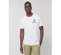 T-Shirt Bianco Uomo Maniche Corte, IO SONO UN PAPÀ CHE STRAPPA CUORE