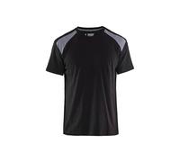 T-shirt bicolore Blaklader Noir L