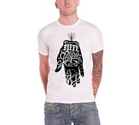 T Shirt Biffy Clyro Hand (Bianco) - Medium