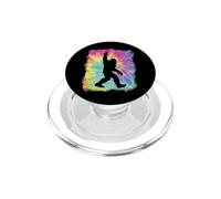 T-shirt Bigfoot Sasquatch Peace Big Foot Squatch Tie Dye Rainbow PopSockets PopGrip per MagSafe