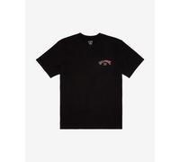 T-shirt Billabong Arch Fill manica corta nero rosa - S