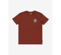 T-shirt Billabong Stamp manica corta rosso per bambini - S