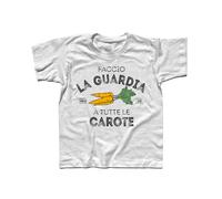T-shirt bimbo Faccio la guardia a tutte le Carote ispirata a Masha e Orso