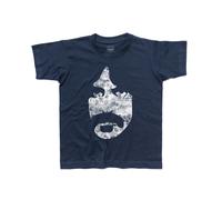 T-shirt bimbo FRANK ZAPPA sagoma volto antichizzata - Hot Rats rock freak Gibson