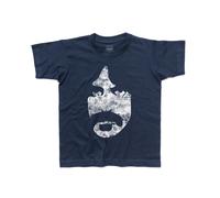 T-shirt bimbo FRANK ZAPPA sagoma volto antichizzata - Hot Rats rock freak Gibson