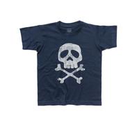 T-shirt bimbo Jolly Roger teschio bandiera CAPITAN pirata Arcadia