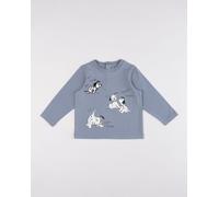 T-shirt bimbo manica lunga blu 101 dalmata "dudes"