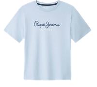 Pepe Jeans New Art T-Shirt, Blu (Celeste), 10 Anni Bambini e Ragazzi