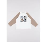 T-shirt bimbo raglan disney 101 dalmata "we are always smiling"