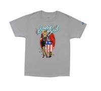 T-Shirt Black Canary Bombshell Song Bird DC COMICS Adulto