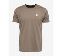 T-shirt Black Diamond Backcountry Stamp manica corta marrone - S