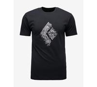 T-shirt Black Diamond Engineered Diamond manica corta nero - S