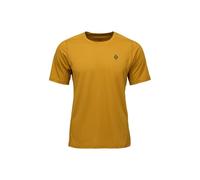 Black Diamond Distance Tech Short Sleeve T-shirt Giallo S Uomo