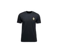 BLACK DIAMOND Shredded Ss Tee - Uomo - Nero - Taglia S- modello 2026