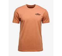 T-shirt Black Diamond Mountainscape manica corta arancione - XL