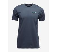 Black Diamond - T-shirt in cotone biologico - M Mountainscape SS Tee Charcoal per Uomo in Cotone - Taglia L - Grigio Grigio L