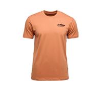 T-shirt Black Diamond Mountainscape Orange XL