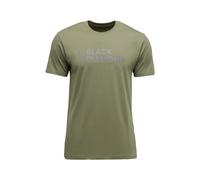 Maglietta da uomo Black Diamond M Mini Stacked Ss Tee Taglia: XL / Colore: verde