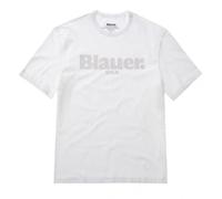 T-shirt Blauer In Tono Bourne Big Logo Uomo